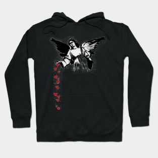 Banksy's Angel Hearts Hoodie